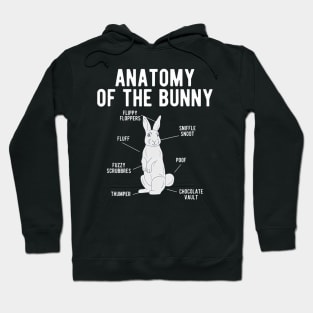 Anatomy Bunny Rabbit Hoodie